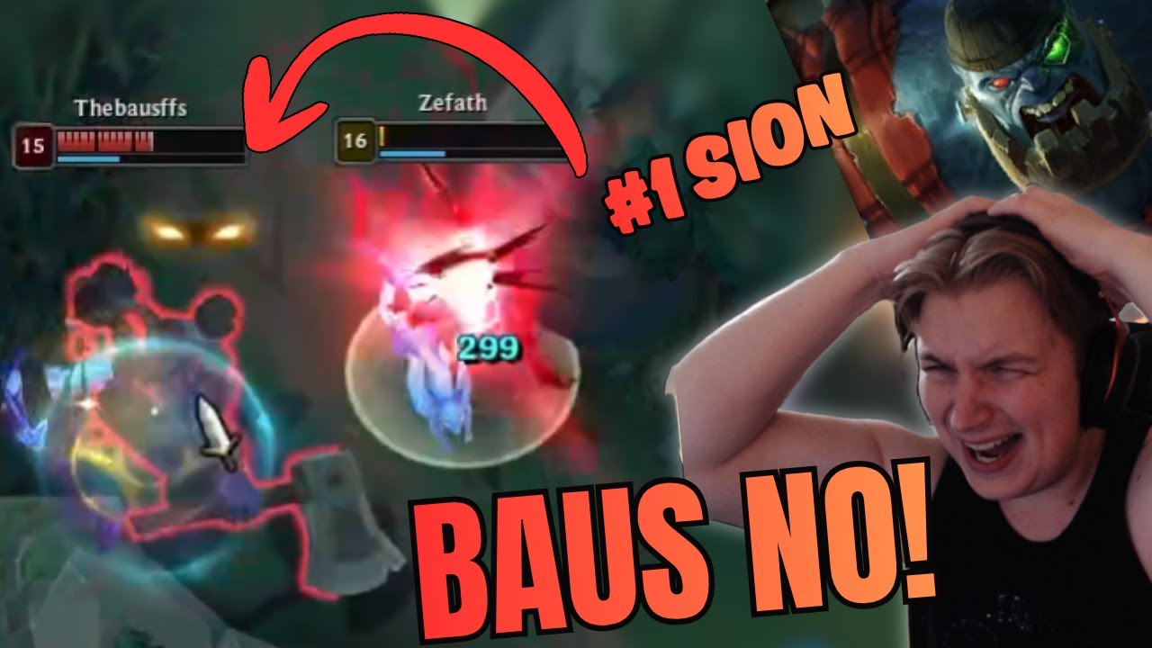 Играете против Бауса на SION?! | Геймплей AP Shaco