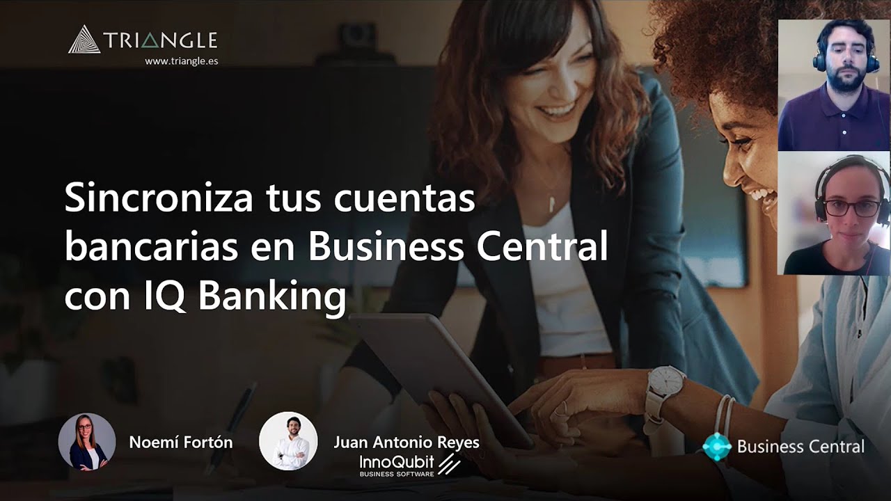 Sincroniza tus cuentas bancarias en Business Central con IQ Banking