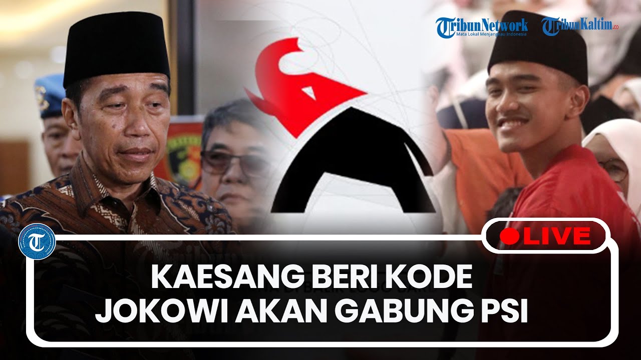 🔴LIVE: Kaesang Pangarep Beri Kode Jokowi akan Gabung PSI