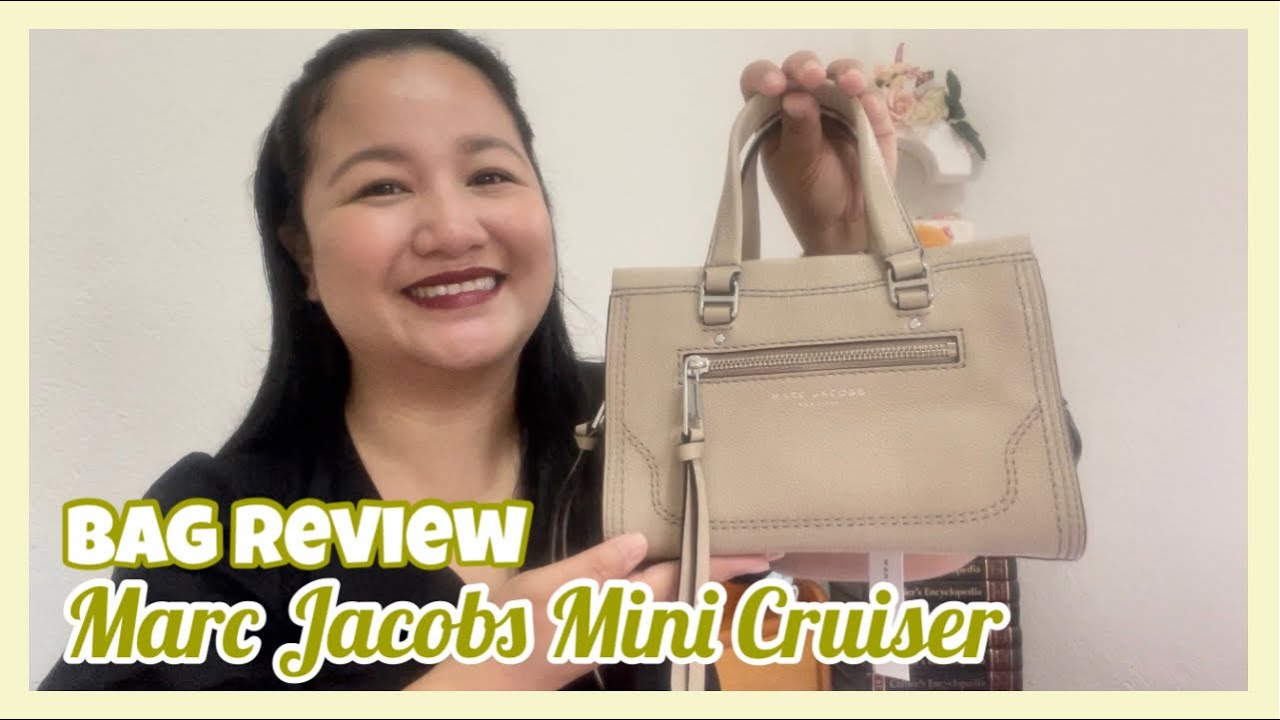 #BagReview: Marc Jacobs Mini Cruiser in Light Slate + What Fits and Try on