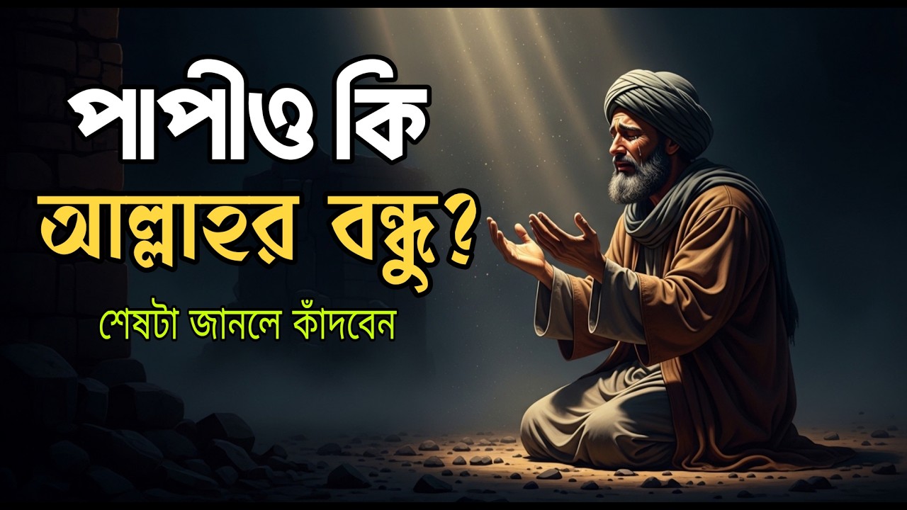 পাপী থেকে আল্লাহর বন্ধু | Islamic Story Bangla | True Tawba