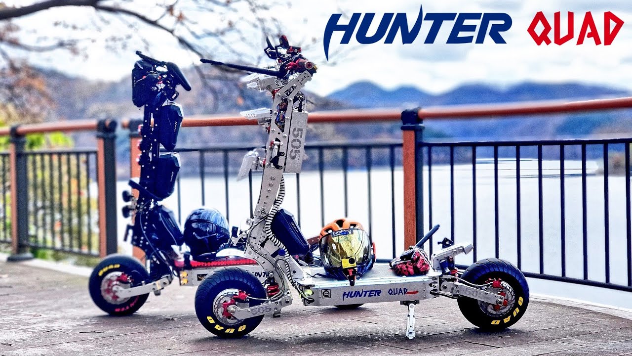 🛴Hunter QUAD⚡ QUAD Duo! /14kw, Hyper scooter /Electric scooter/전동킥보드