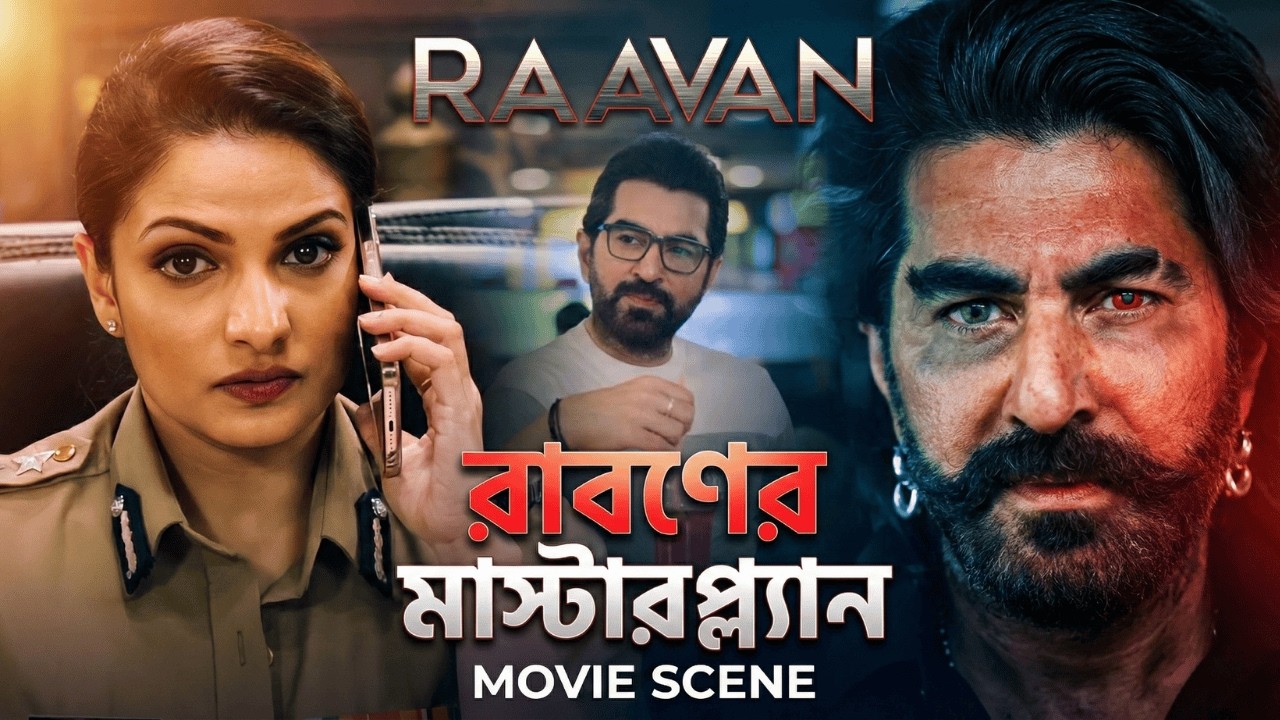 রাবণের মাস্টারপ্ল্যান | Raavan | JEET | Tanushree | Lahoma | Movie Scene