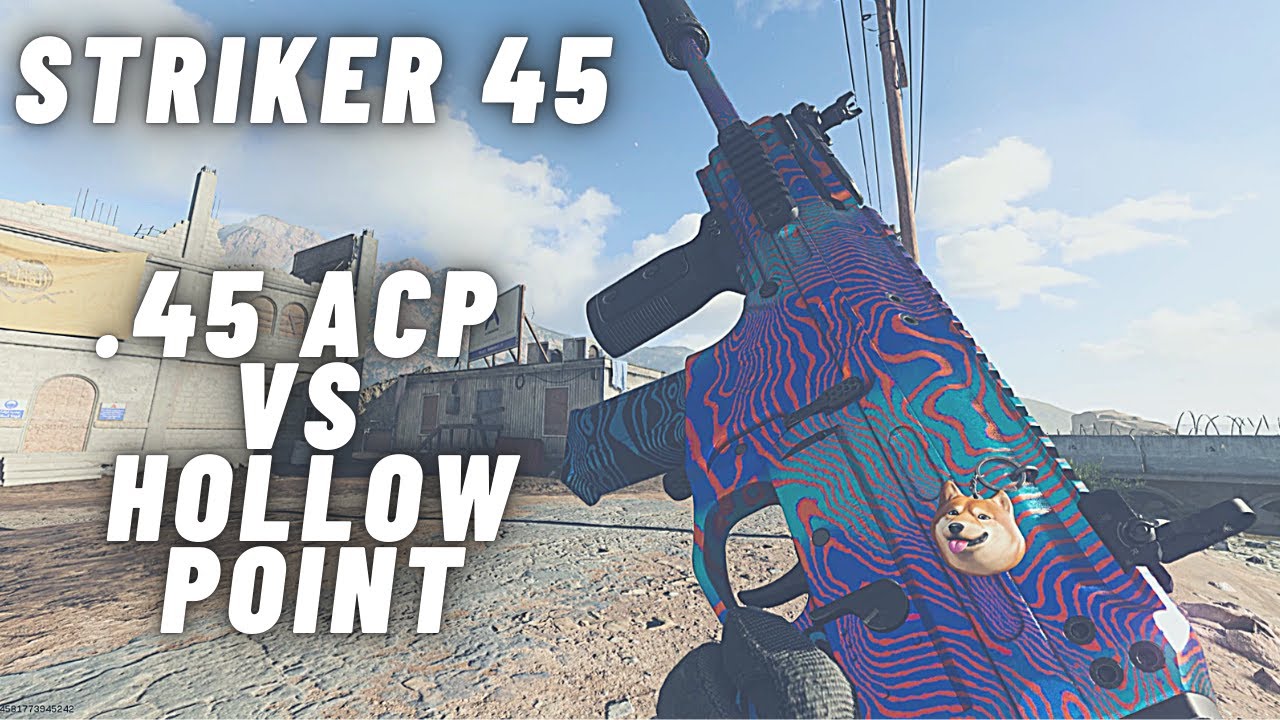 Striker 45: Full Auto vs .45 Hollow Points in WARZONE: CW SEASON 3 | Plunder Gameplay