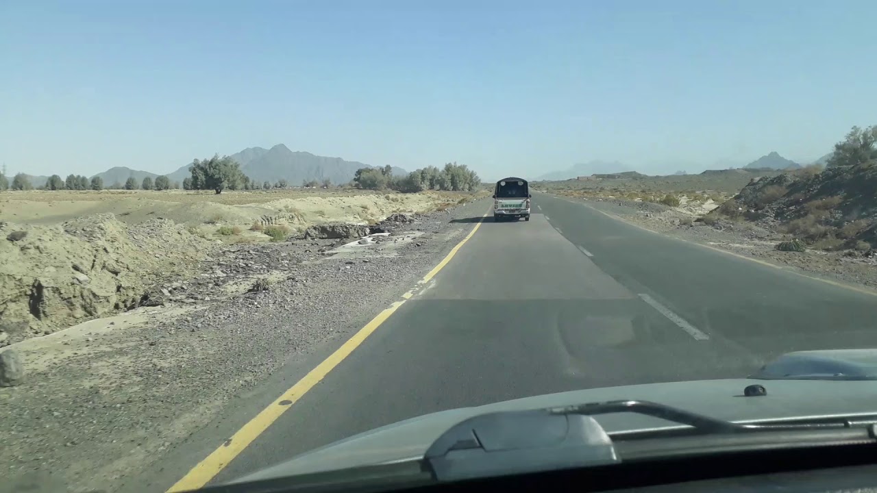 Driving from Dalbandin to Quetta