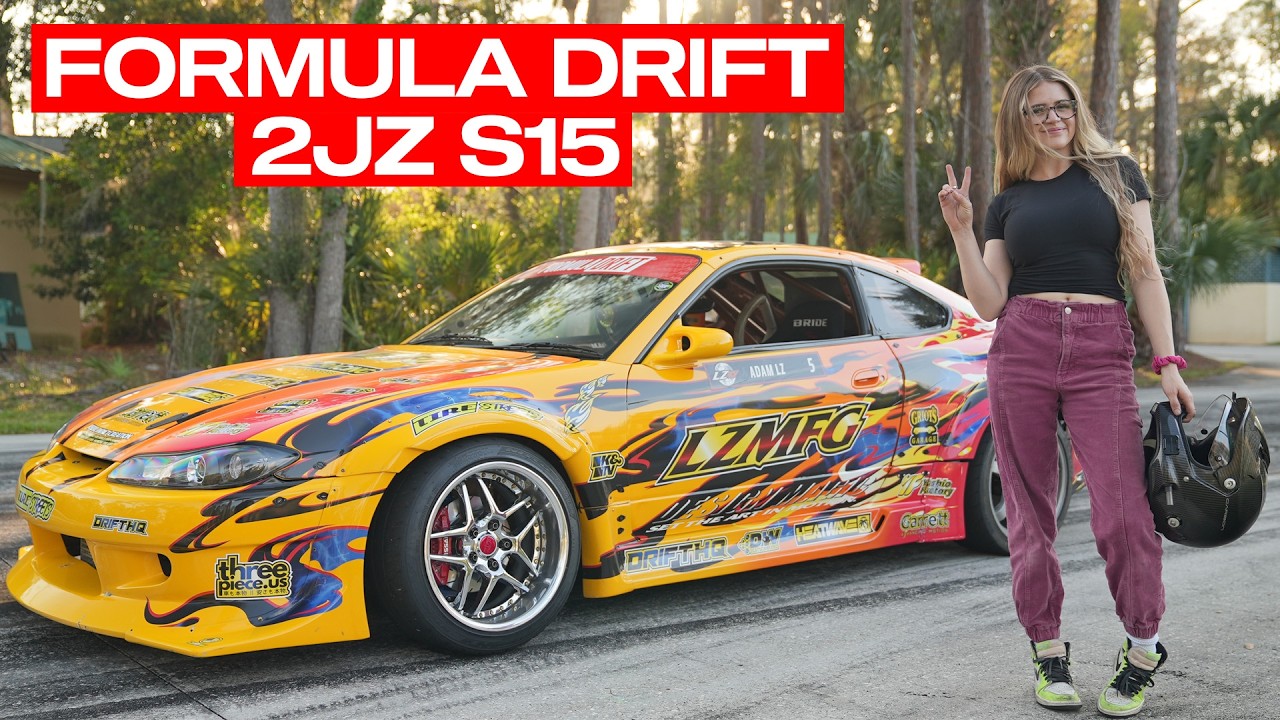 My Girlfriend Drives my $200,000 Pro Drift Car!