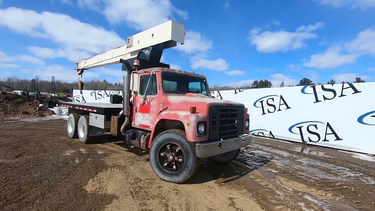 14078 - 1980 International S1900 Boom Truck Will Be Sold At ISA!