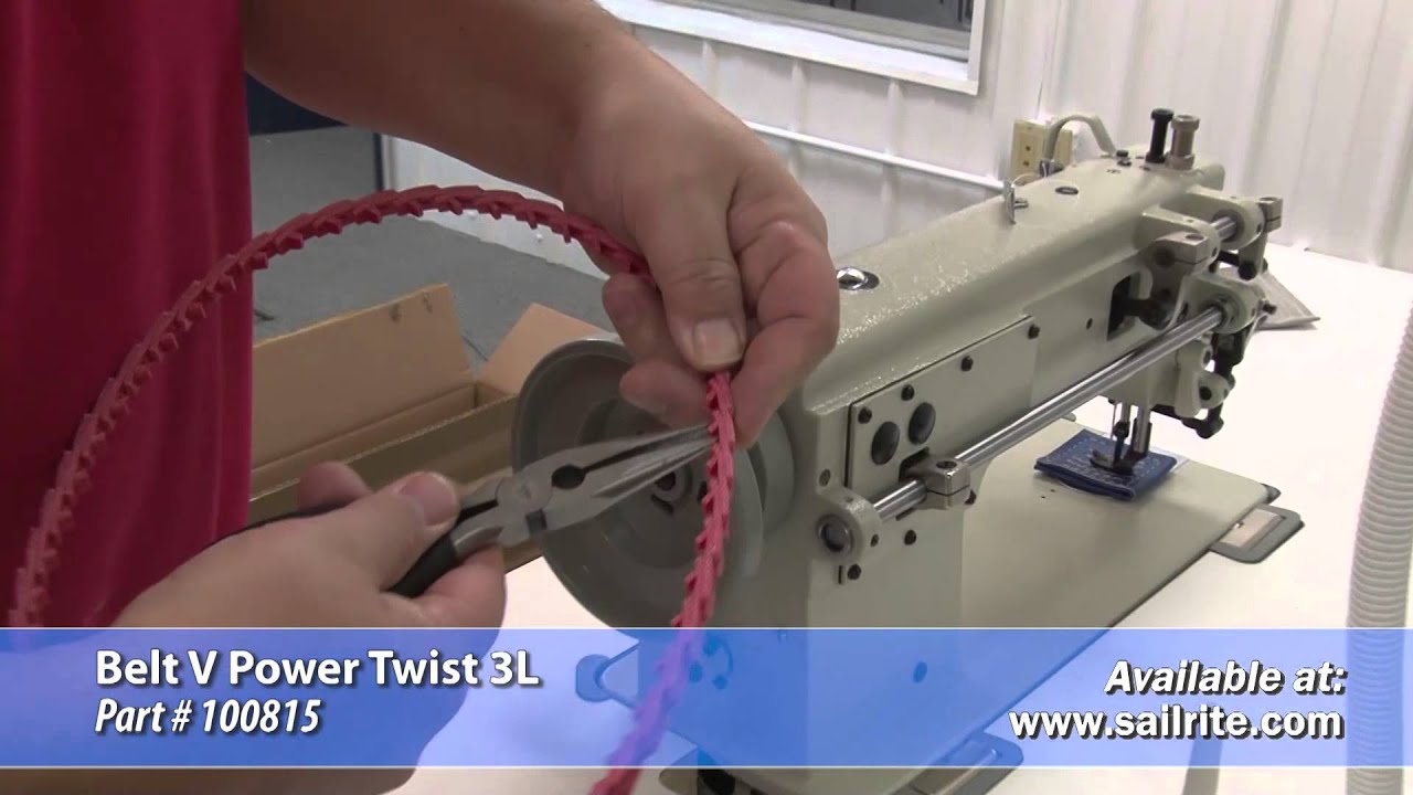 Sewing Machine V Belt - Power Twist - Variable Length Belt
