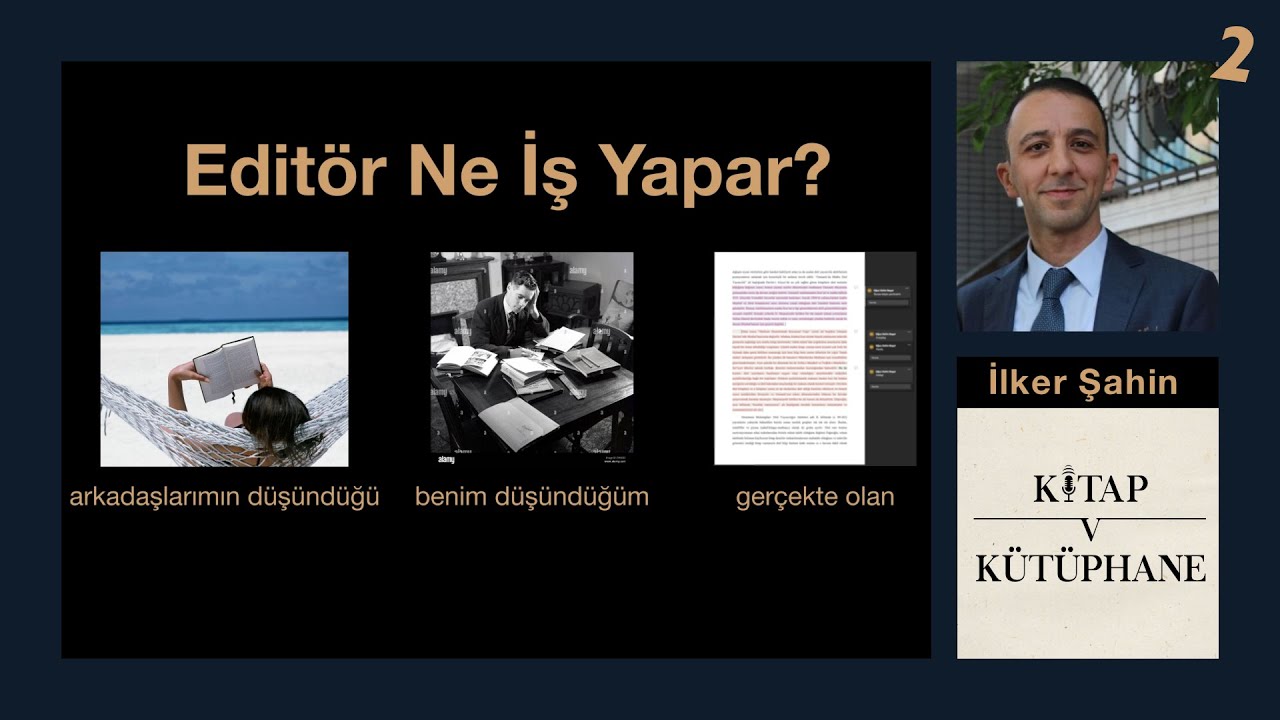 Kitap ve Kütüphane Podcast: Editör Nasıl Olunur? İlker Şahin #editor #yayıncılık #podcast