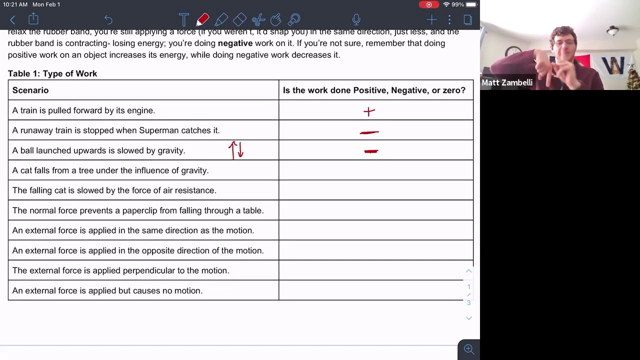 2.1 Honors Physics Zoom Meeting