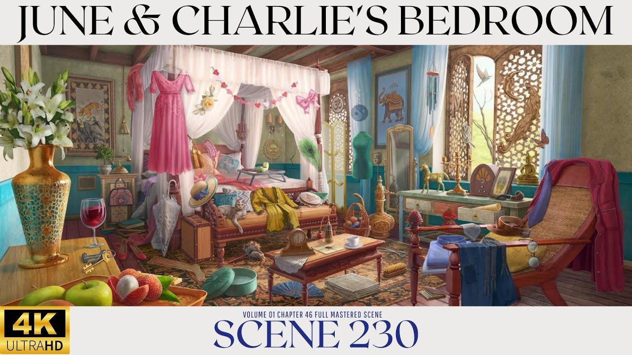 June's Journey Scene 230 | Vol 1 Ch 46 | June & Charlie's Bedroom | Full Mastered Scene | 4K