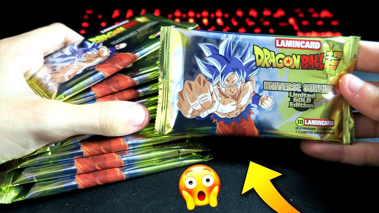TUTTE le LAMINCARD ORO di DRAGON BALL SUPER 😎 Lamincards Dragon Ball Super Limited Gold Edition