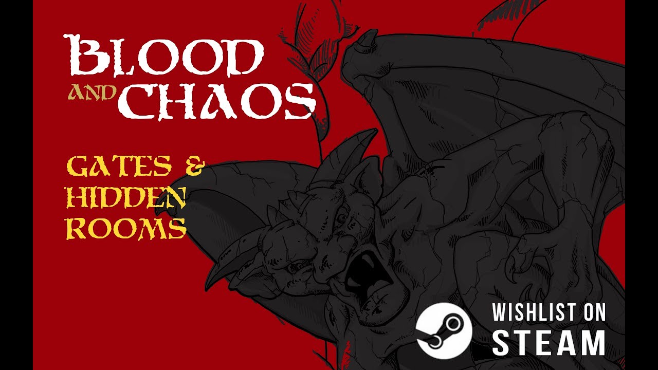 Blood & Chaos RPG Roguelike Update #56: Gates & Hidden Rooms