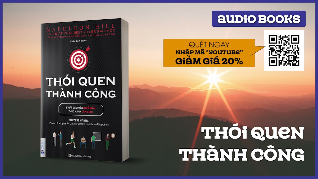 Sách Nói Full: Thói quen thành công – Bí mật để luyện nghĩ giàu, thực hành làm giàu