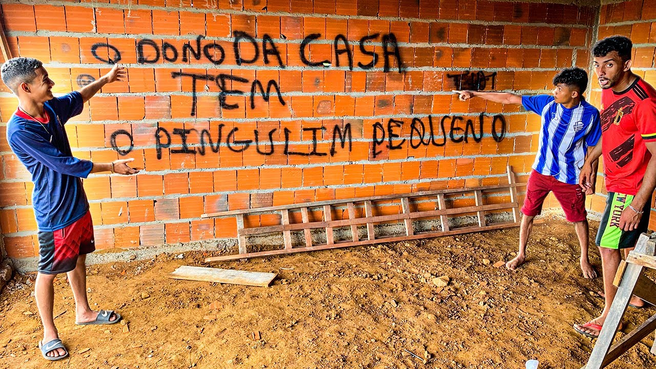 PICHAM0S A CASA DELE COM O PIOR APELIDO - olha no que deu  😬