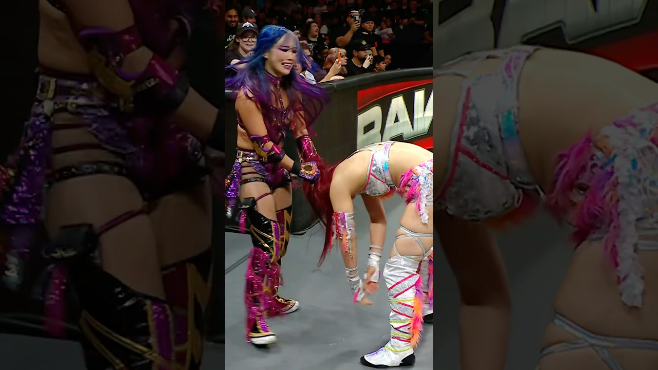 Kairi Sane reminded Iyo Sky who she&rsquo;s dealing with THIS SATURDAY at #WWECrownJewel 😬