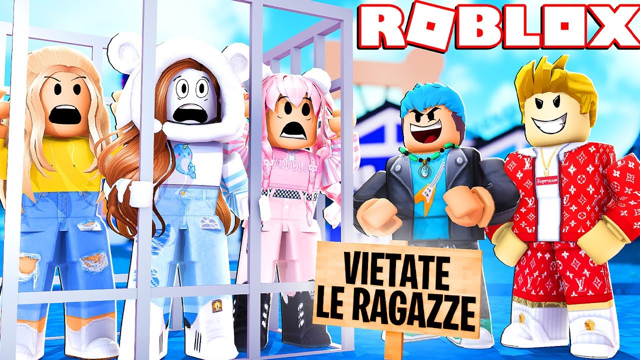 I RAGAZZI RAPISCONO LE RAGAZZE SU ROBLOX!