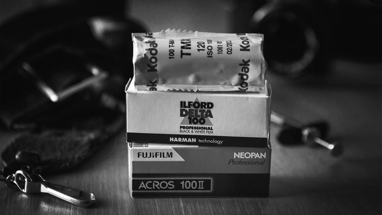 A Black & White Negative Film Comparison | TMax 100 vs Delta 100 vs Acros II