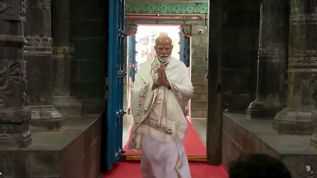 PM Modi begins meditation at Vivekananda Rock Memorial in TN&rsquo;s Kannyakumari