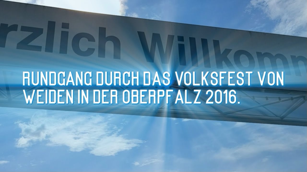Volksfest Weiden in der Oberpfalz 2016