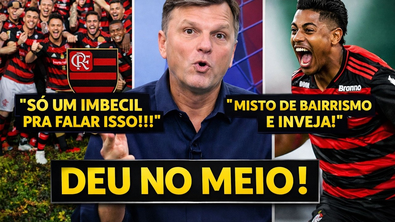 MAURO CEZAR EXPÕE PROBLEMA NO FLAMENGO AO VIVO