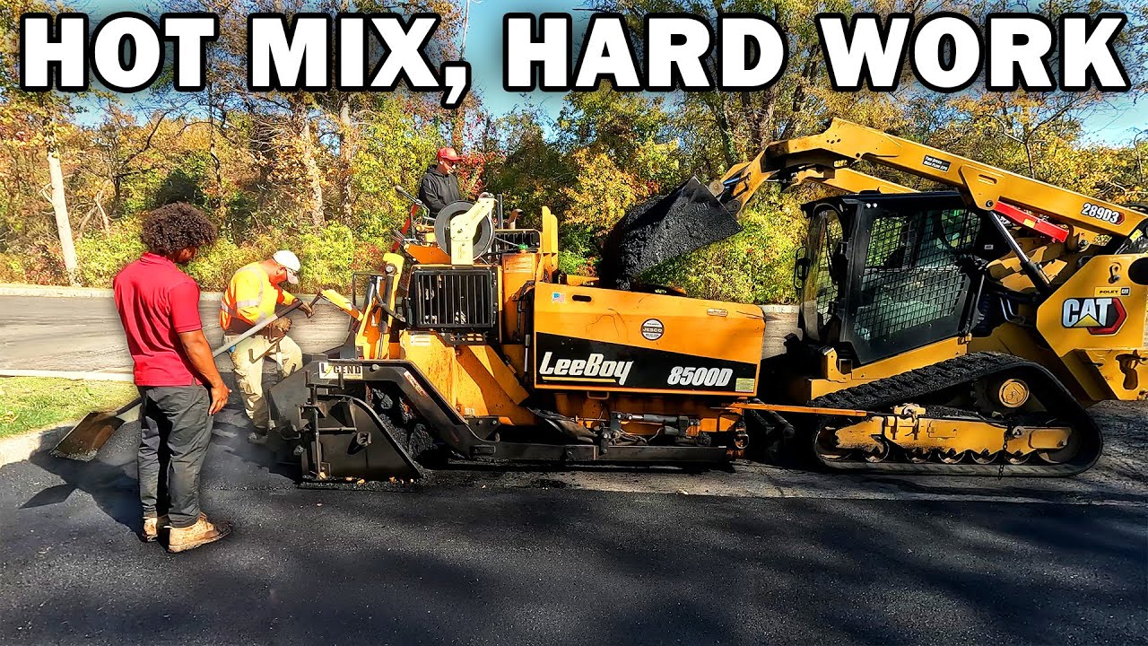 The Crew Crushed It Again | Paving Parking Lots (PART 2)