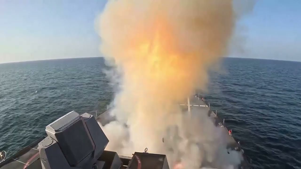 Pentagon Releases Footage of Tomahawk Strikes on Iran | Operation Epic Fury