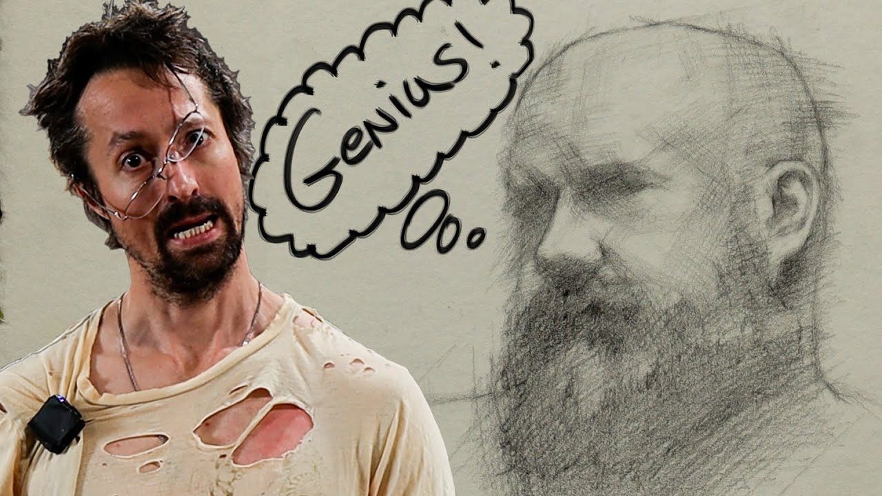 Beginner SIMPLETON MORONS  - How to Change Pencil Drawing Position FAST - to Your FAT FACE