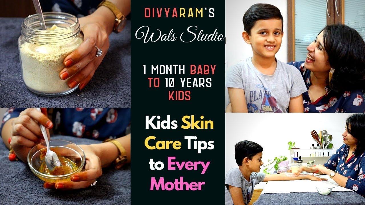#Howto - Baby skin care -1 month to 10 years - ప్రతీ బిడ్డ తల్లి ఖచ్చితంగా చూడవలసిన వీడియొ