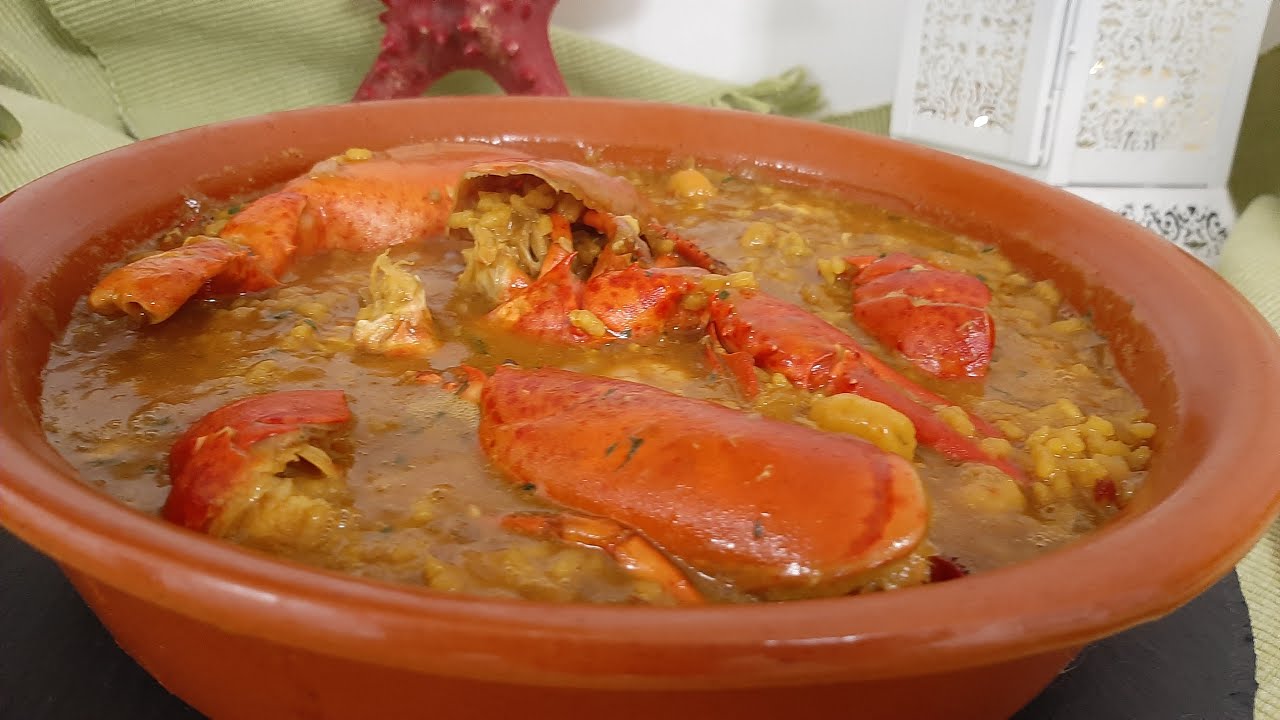 Arroz caldoso con bogavante