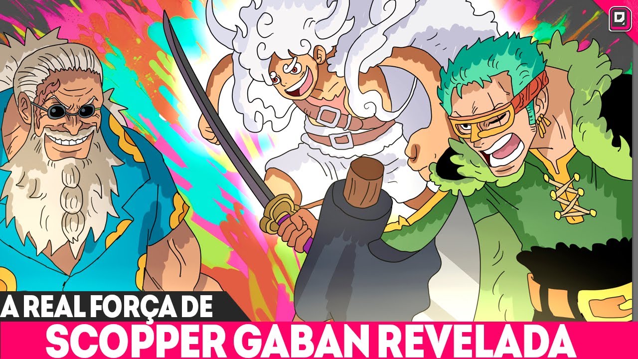 ESSA É A FORÇA DE UM PIRATA LENDÁRIO! LUFFY E ZORO VS SCOPPER GABAN - ONE PIECE 1140