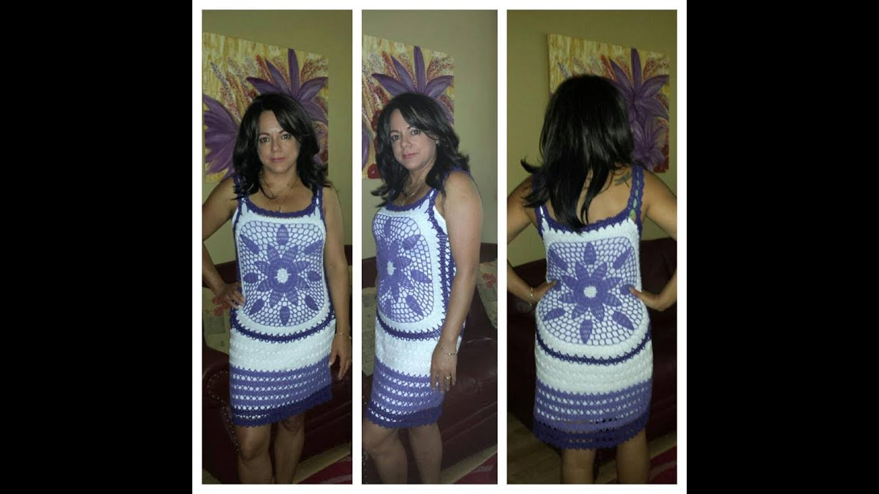 Crochet Vestido De Verano Deisy