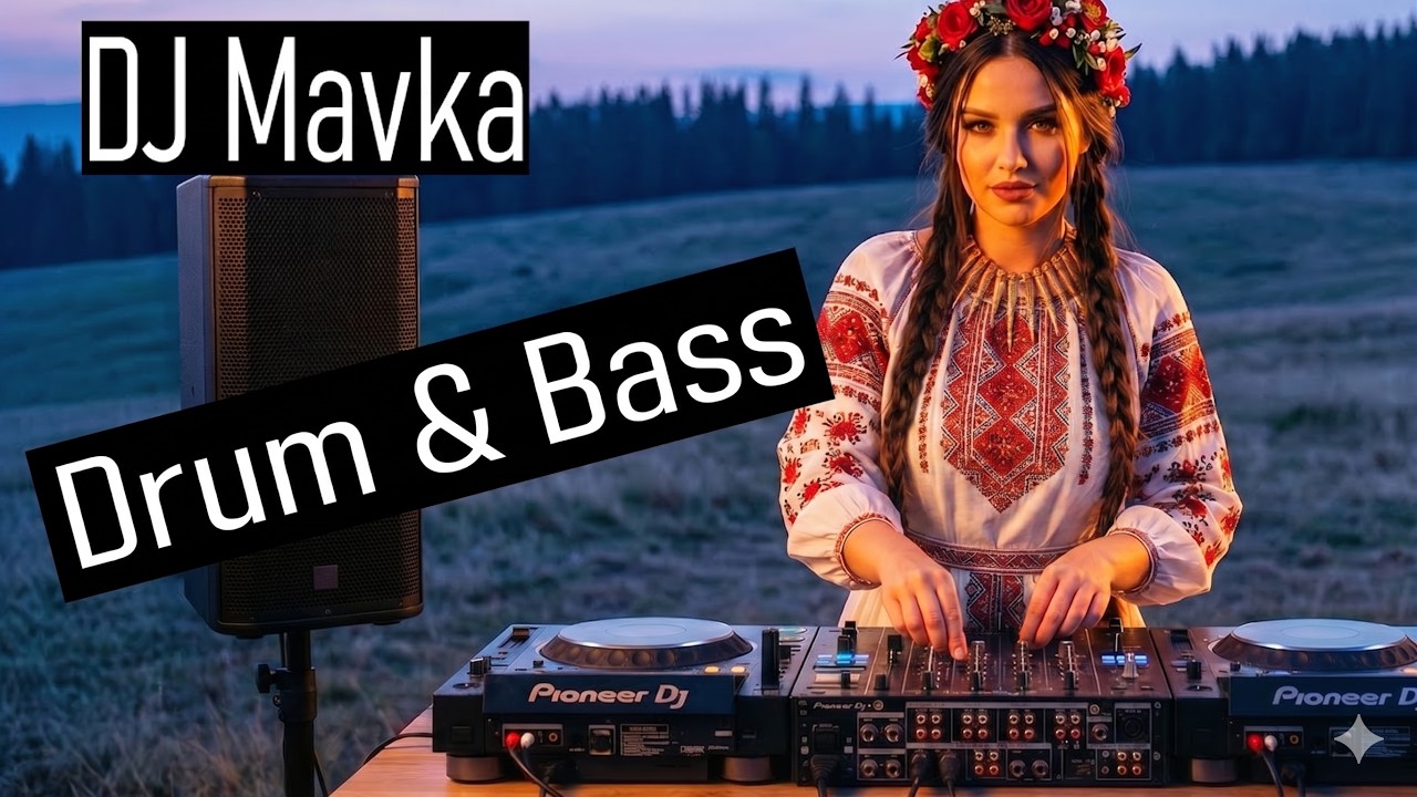 DJ Mavka - Drum & Bass Мавки - Українська Танцювальна Музика - Ukrainian Electronic Folk