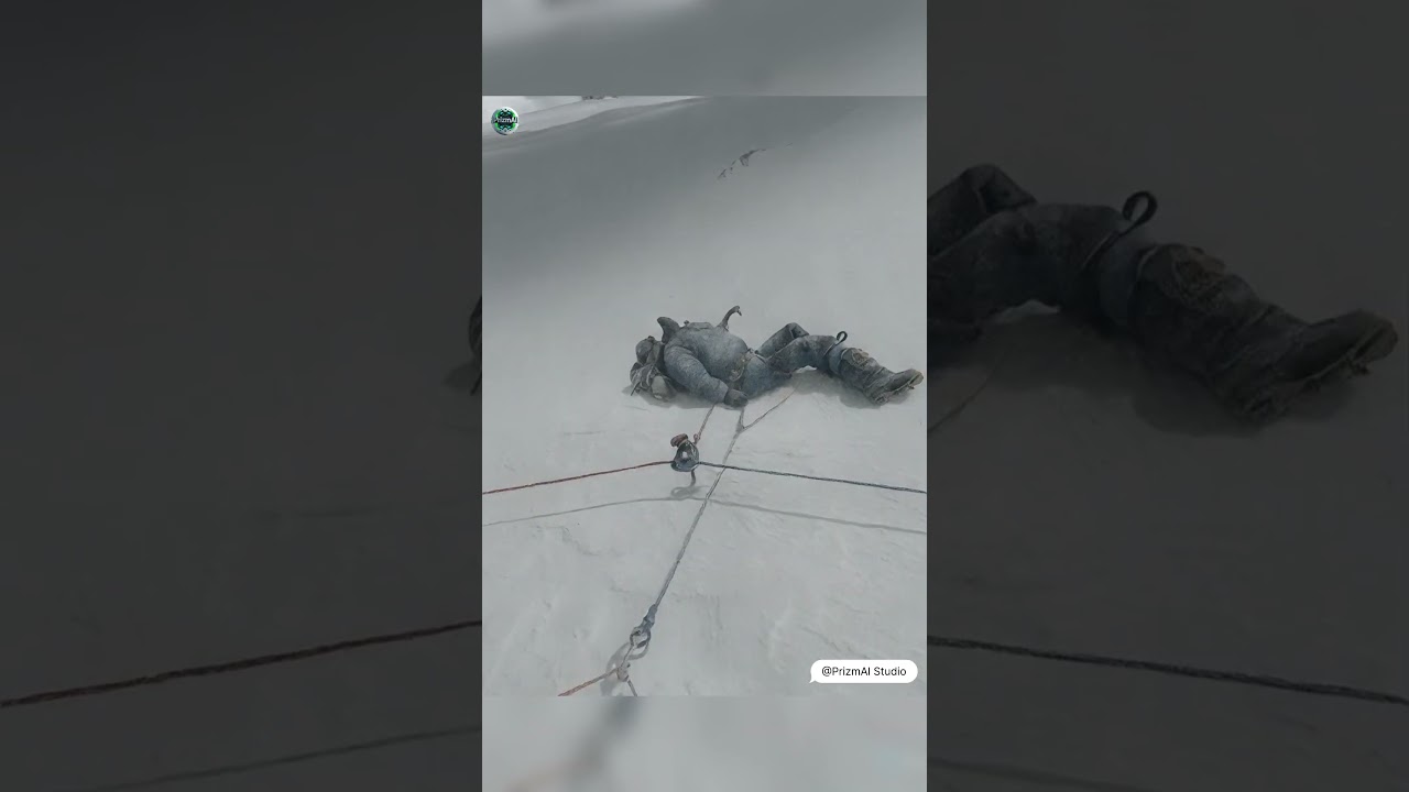 Motionless Climber Found in Everest Death Zone | Harsh Reality of High-Altitude Climbing #himalayas