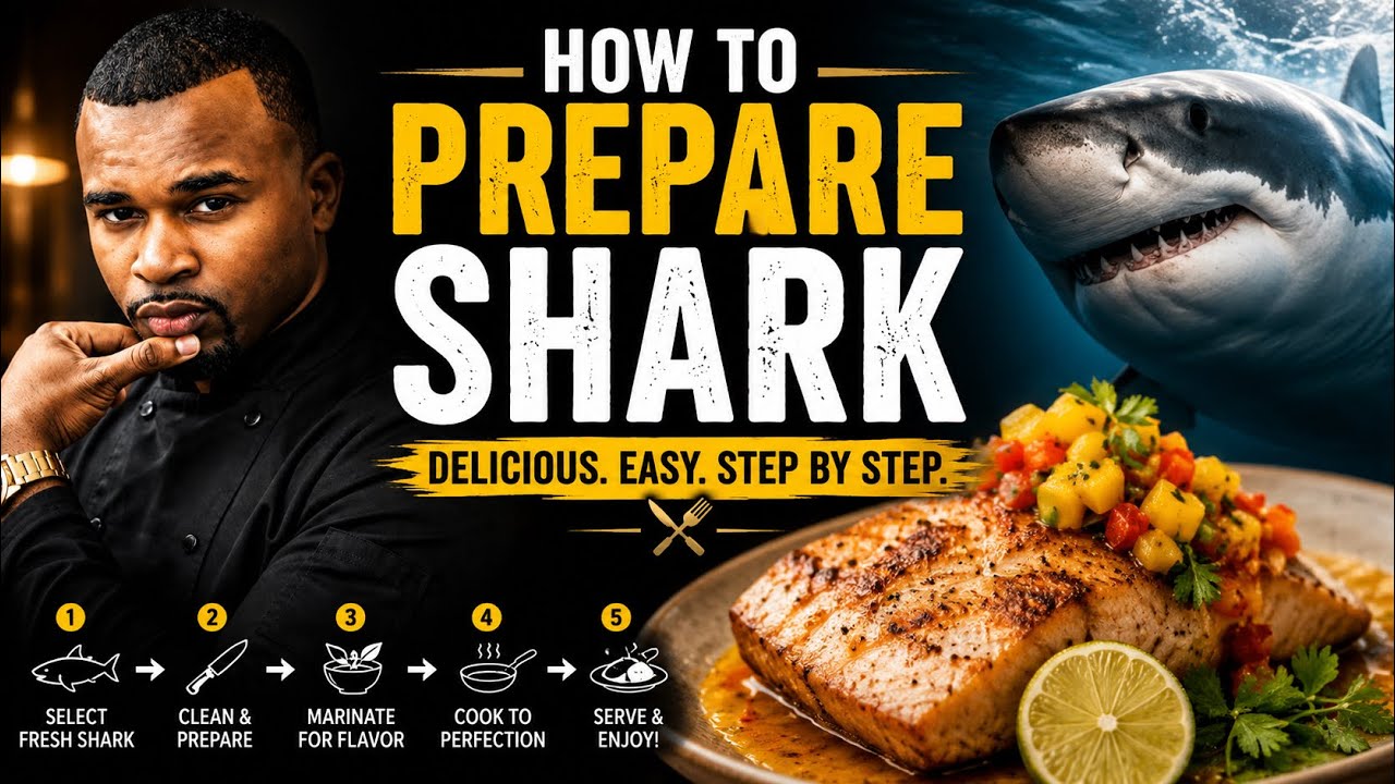 How to Cook Shark by Chef Carlton