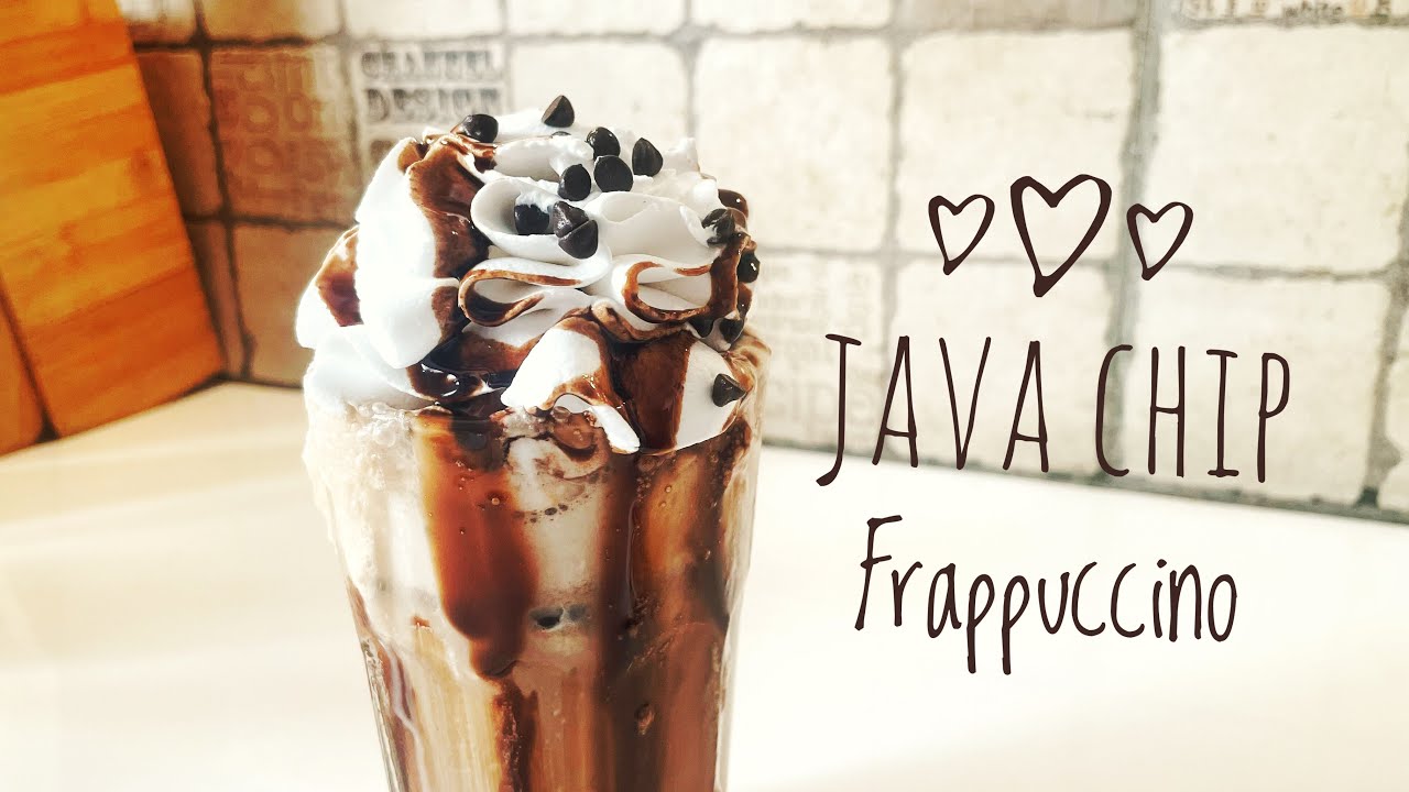 Java Chip Frappuccino I How to make Starbucks Java Chip Frappuccino