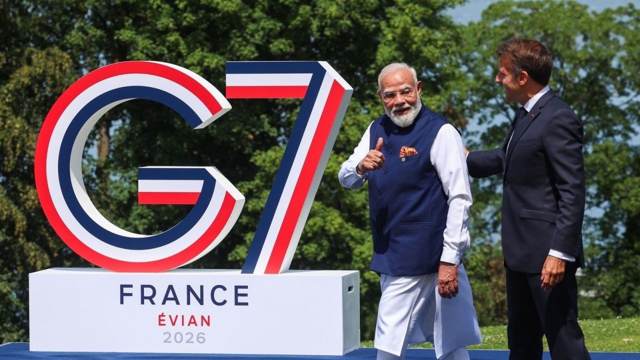 Насыщенный день премьер-министра Моди на саммите G7 в Эвиане, Франция