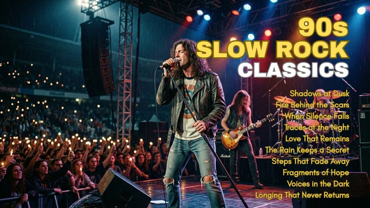 👉Top 100 Slow Rock Ballads of the 80s & 90s 💔 Best Romantic Love Songs Ever