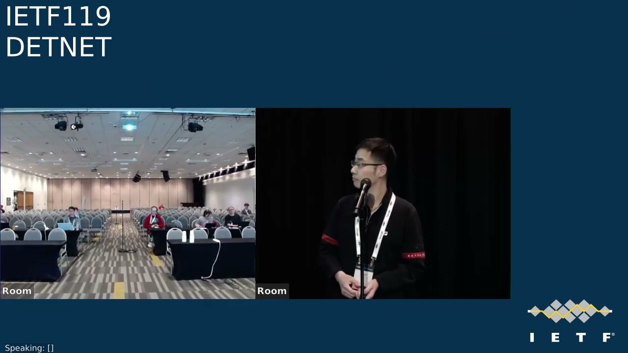 IETF 119: Deterministic Networking (DETNET) 2024-03-20 23:30