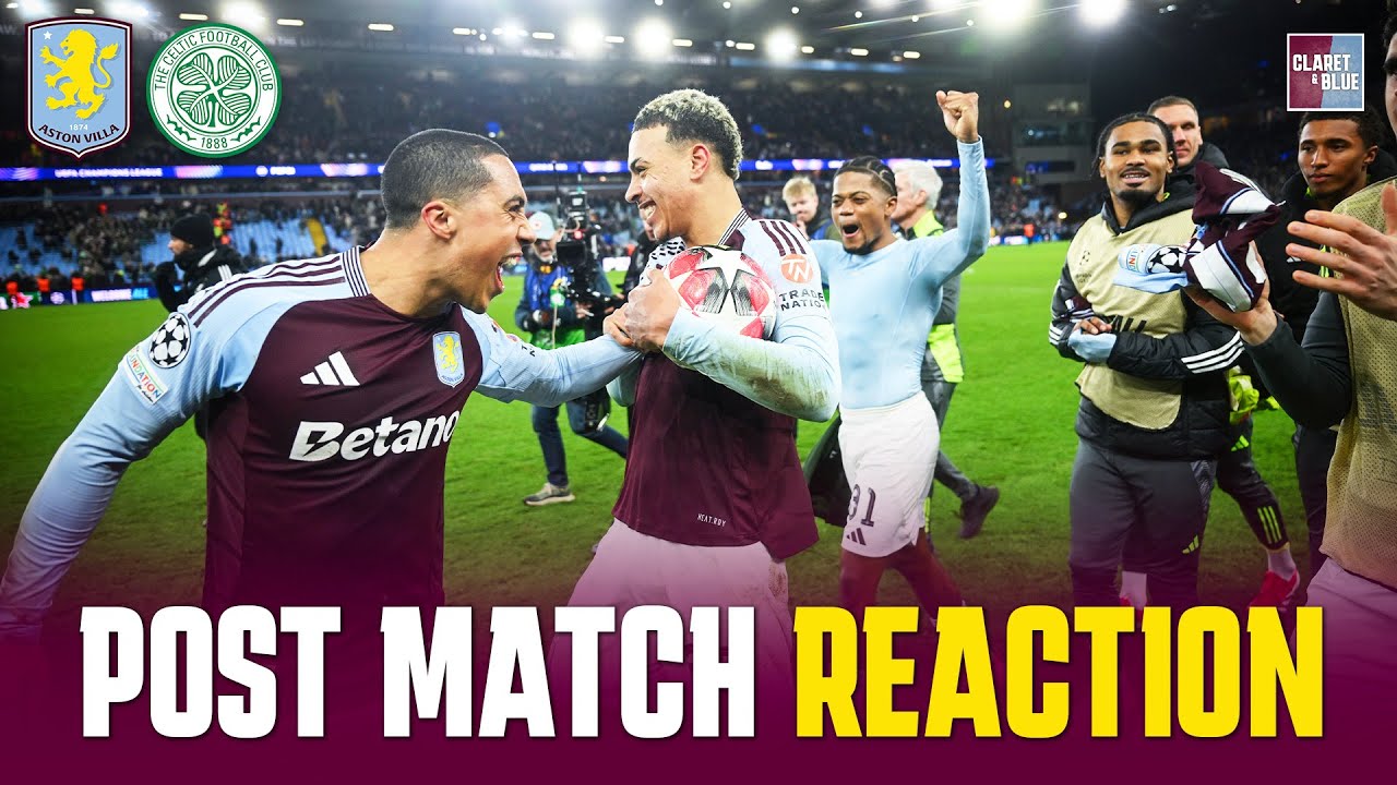 Morgan Rogers HAT-TRICK sends Villa to the Champions League LAST 16
