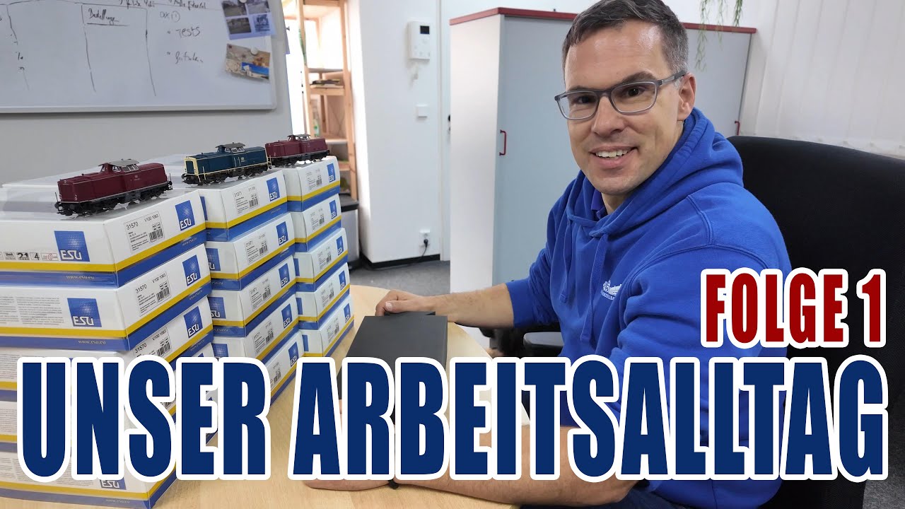 Der Zager ist da & die neuen ESU Loks | Unser Arbeitsalltag | Folge 001