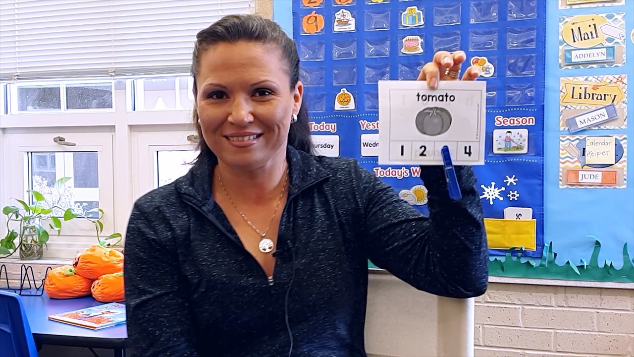 Helping Students Count Syllables Using Pictures and Fingers