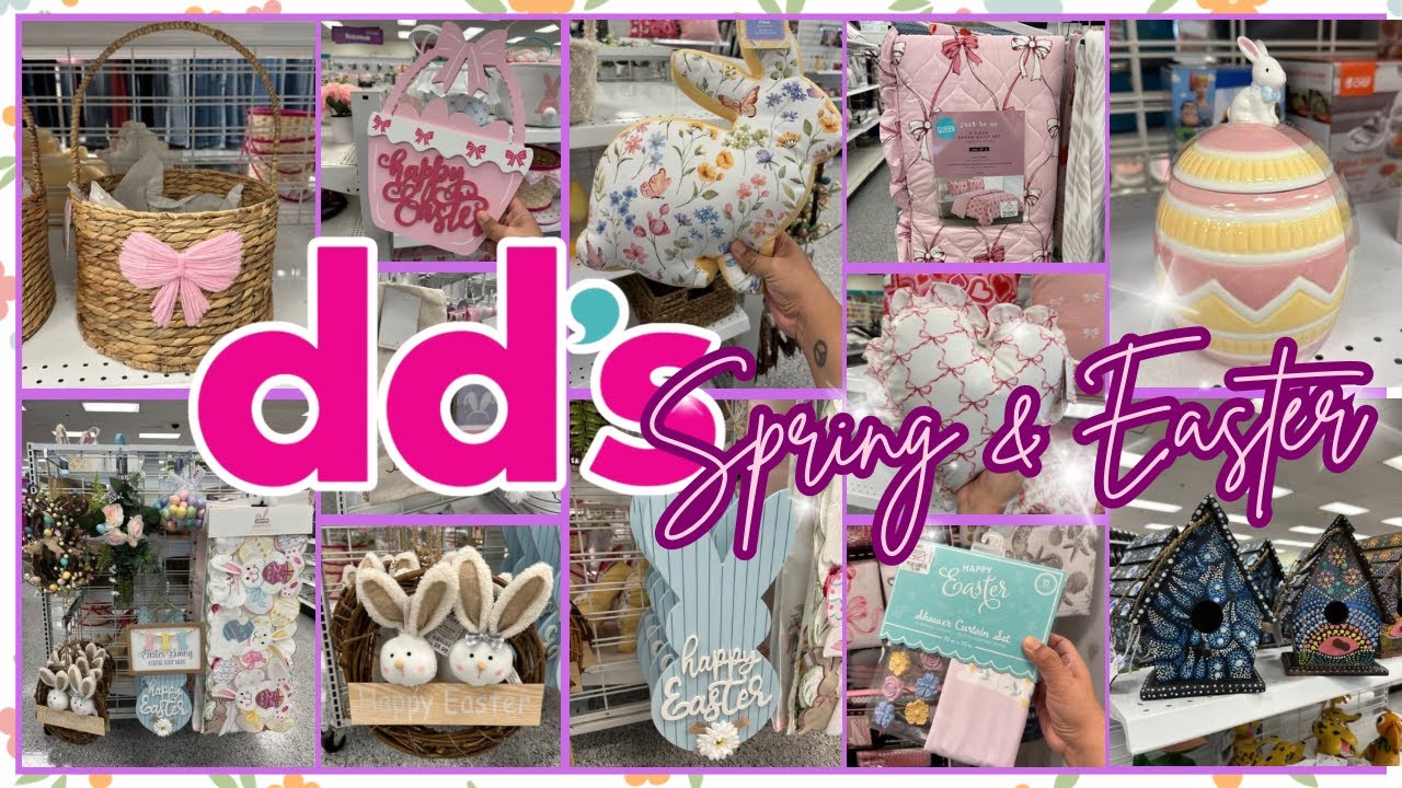 🚨DD’s Easter and Spring 💚✨ THEIR BEST COLLECTIONS YET 🥕🌸#new #dds #shoppingvlog 