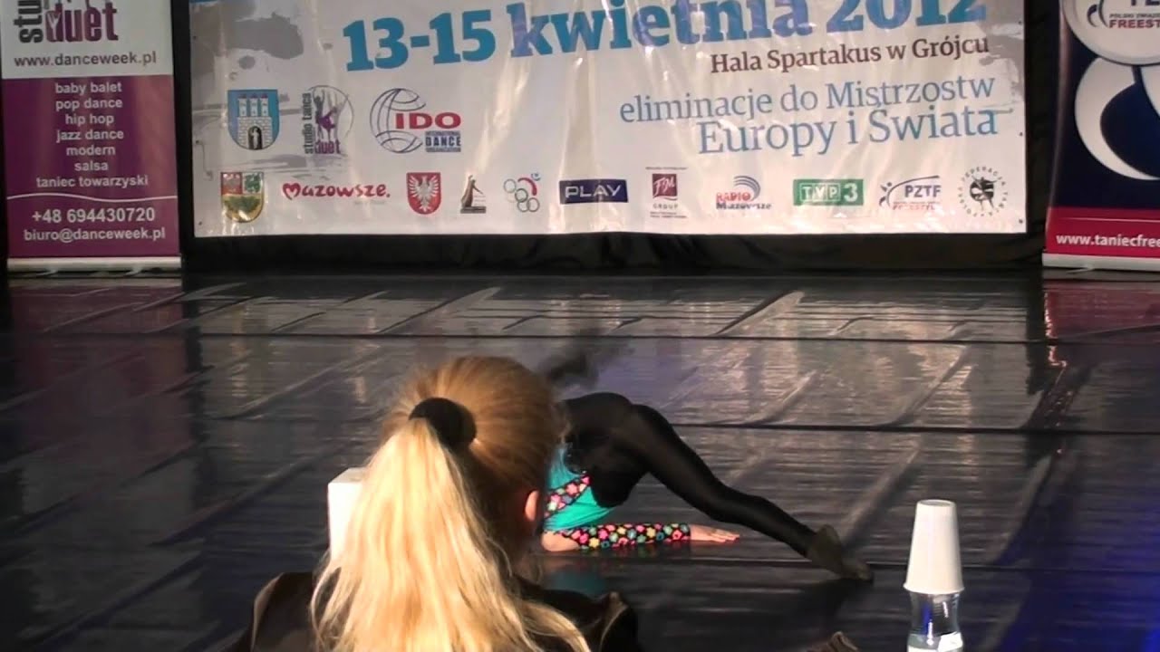 Alicja Smaga solo jazz dance IDO Gr&oacute;jec 2012
