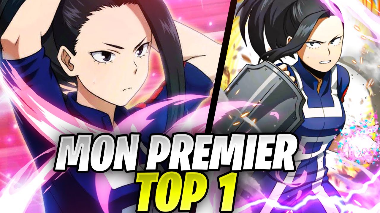 MON PREMIER TOP 1 AVEC MOMO ( C'ETAIT LE BORDEL PARTOUT ) MY HERO ULTRA RUMBLE