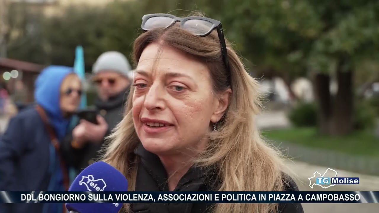 DDL Bongiorno sulla violenza, associazioni e politica in piazza a Campobasso