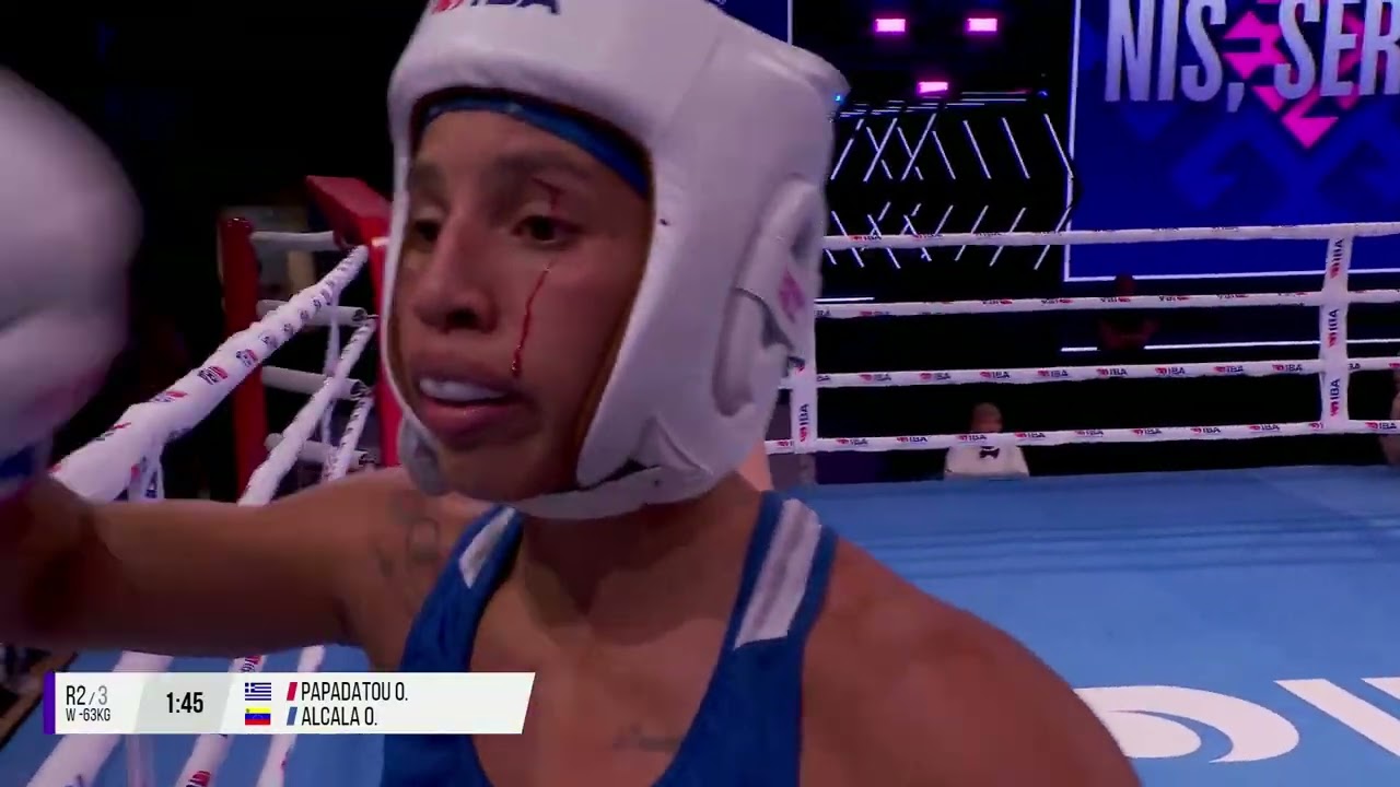 R32 W63kg PAPADATOU OLGA PAVLINA (GRE) vs ALCALA OMAILYN (VEN) | IBA WWCHs Niš 2025