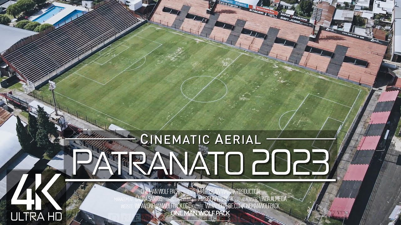 【4K】🇦🇷 Atlético Patronato 🔥 Estadio Presbitero B. Grella from Above 🔥 Parana ARGENTINA 2023 🔥 Drone