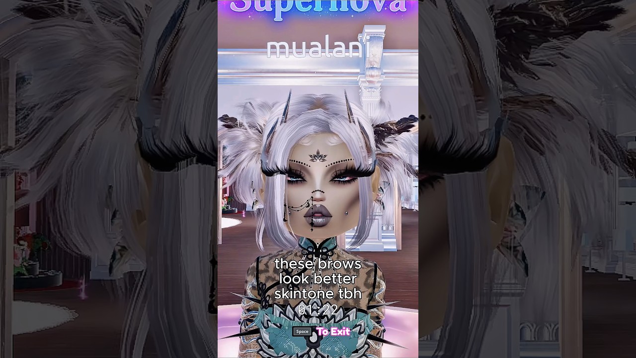THESE BROWS ARE TEA #dresstoimpress #dti #dticombos #dtiroblox#dtitrend