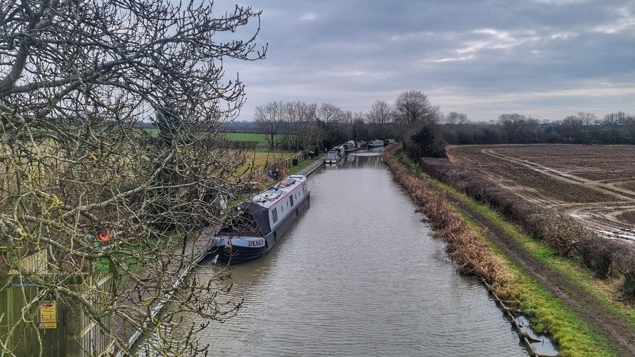 English Countryside 4K Walk  Sutton Cheney Wharf & Bosworth Battlefield